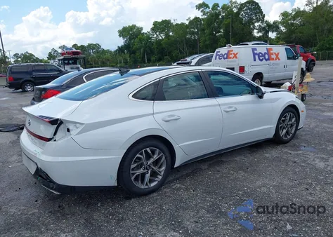 2021 Hyundai Sonata Sel from USA, damaged, VIN 5NPEF4JA7MH099136